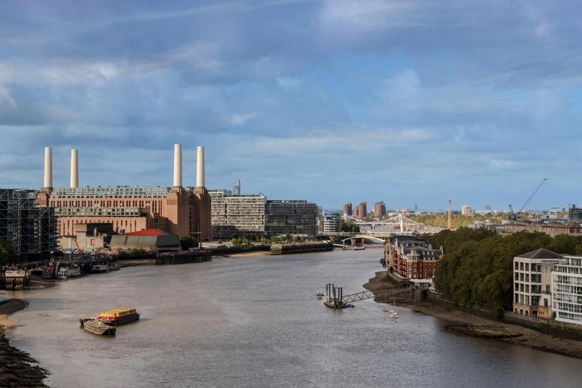 לונדון Best Thames View In Town! Large Luxxe Nomad Design Family Home חדר תמונה