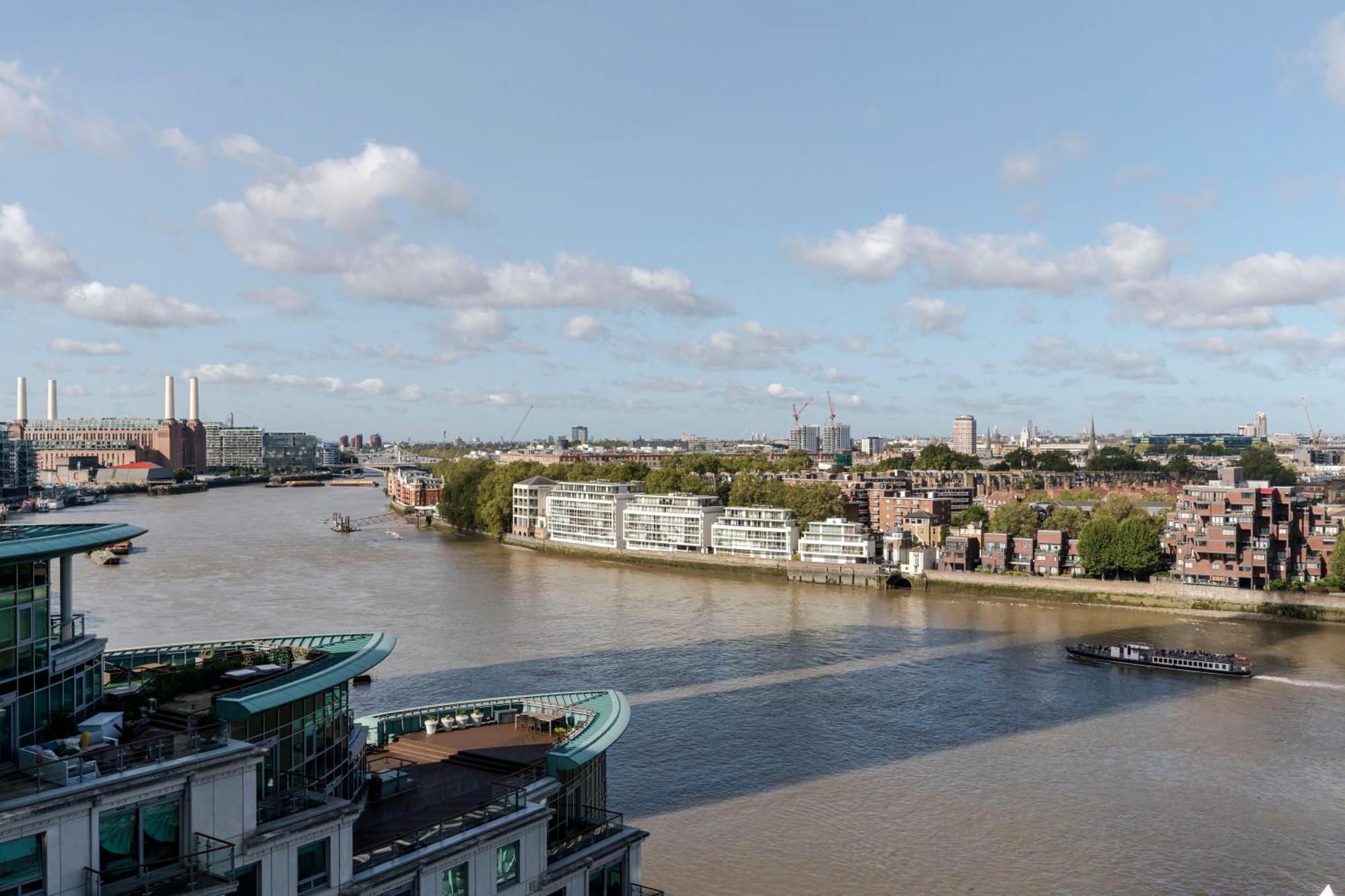 לונדון Best Thames View In Town! Large Luxxe Nomad Design Family Home חדר תמונה