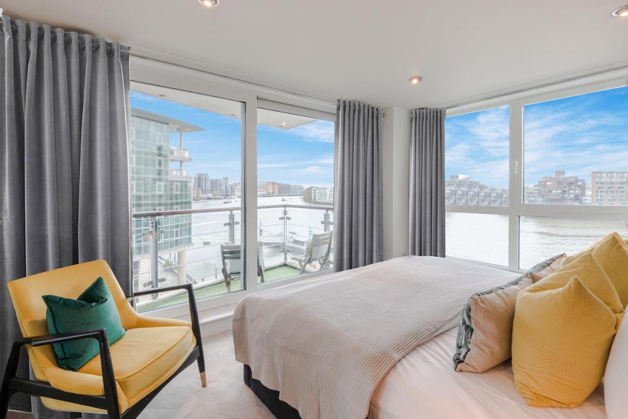 לונדון Best Thames View In Town! Large Luxxe Nomad Design Family Home מראה חיצוני תמונה