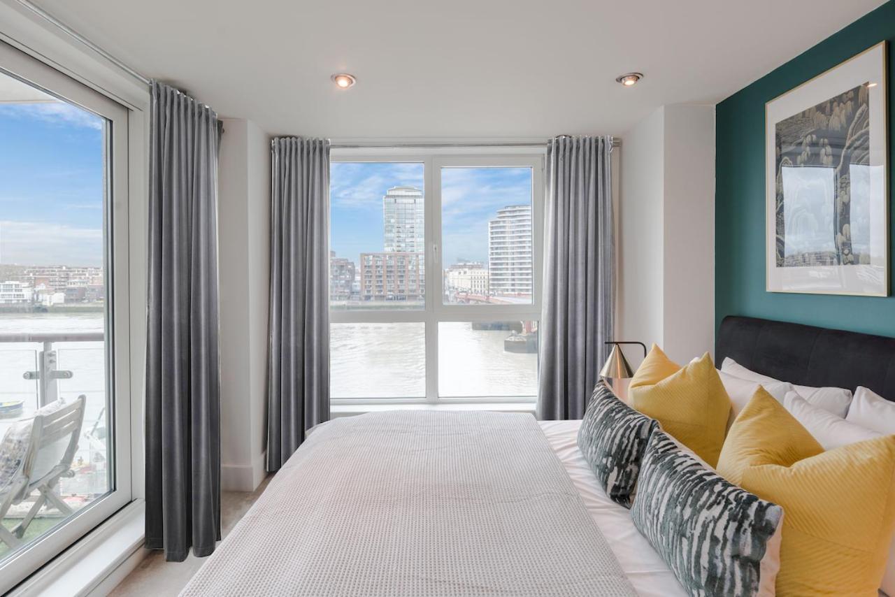 לונדון Best Thames View In Town! Large Luxxe Nomad Design Family Home מראה חיצוני תמונה